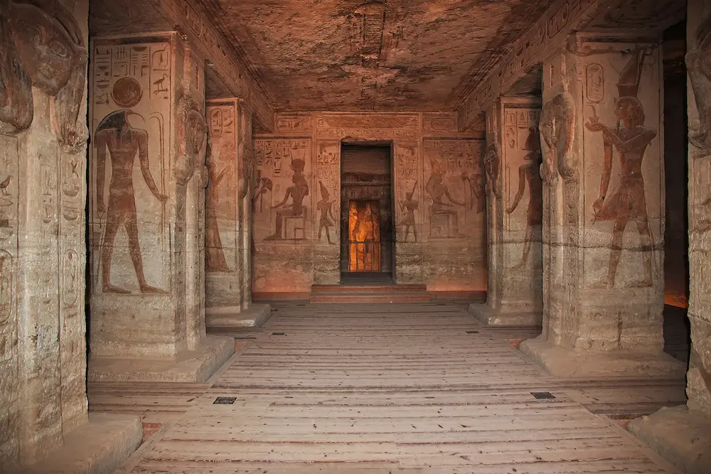 Mural-reliefs-hall-Small-Temple-Aswan-Egypt